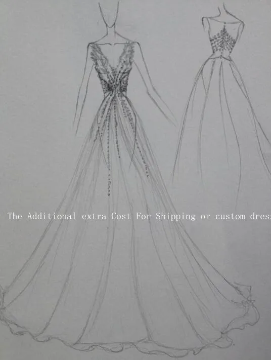 

extra Fee The Additional extra Cost For Shipping or custom dress