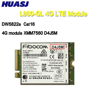 DW5822e L860-GL D4J5M 4G מודול 1Gbps Cat16 4G כרטיס 4G מודול M.2 עבור dell Inspiron 7490 מחשב נייד מחברת