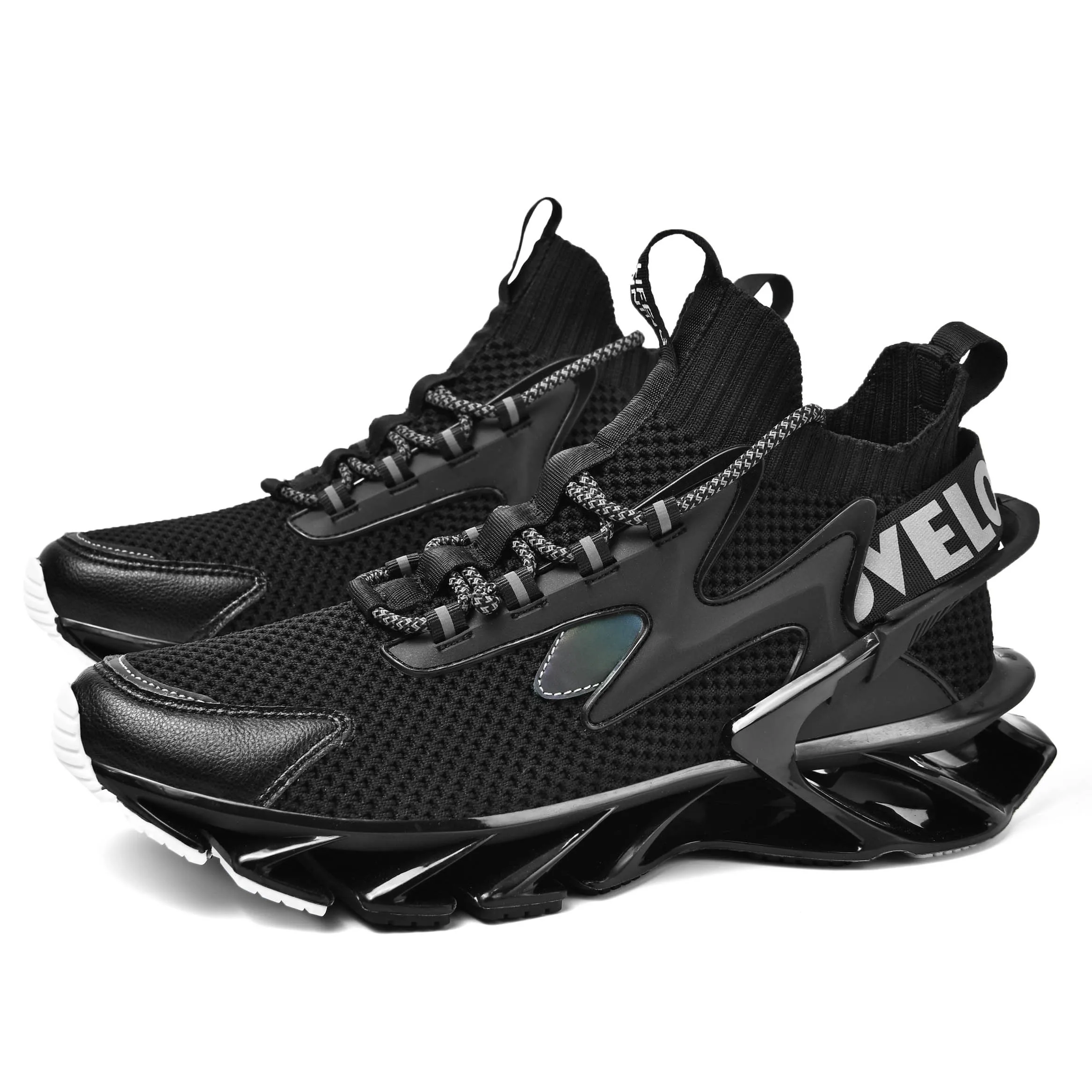 Zapatillas de deporte para hombre, zapatos para correr a la moda, zapatos deportivos para exteriores, zapatos casuales cómodos, zapatos de ocio transpirables, zapatos de gran tamaño