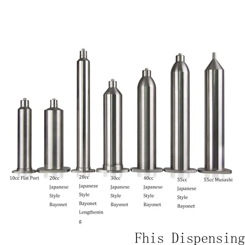 Corrosion-Resistant Dispensing Syringe 40cc Stainless Steel Cones High Temperature Resistant Syringe