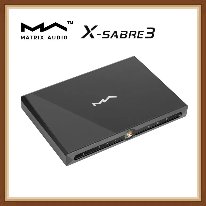 

MATRIX X-SABRE3 Streaming Audio DAC ES9038PRO Decoder Hifi Music 768kHz/32Bit DSD512 with Remote Control