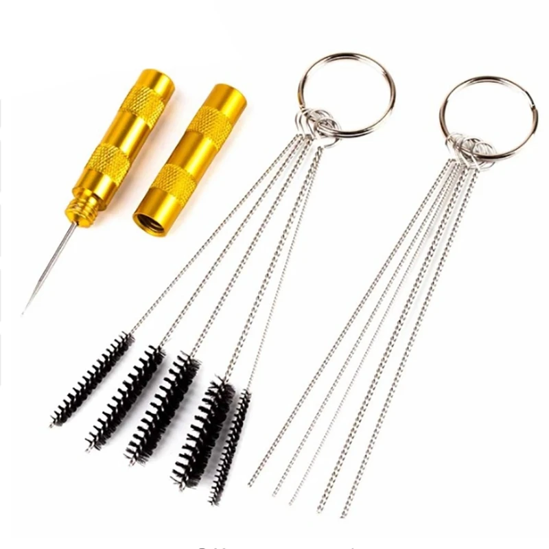 7Cc 0.3 Nozzles Airbrush With 11Pcs Set Cleaning Accessories Cake Decorating Brushes For Manicure Air Brush