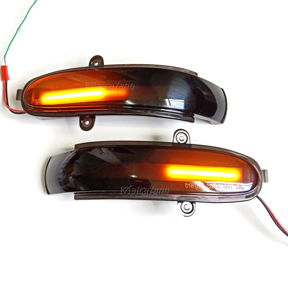 Für Mercedes Benz C-Klasse W203 S203 CL203 2001-2007 Dynamisches Blinklicht LED-Seitenspiegel Sequentieller Blinker – Detail 8