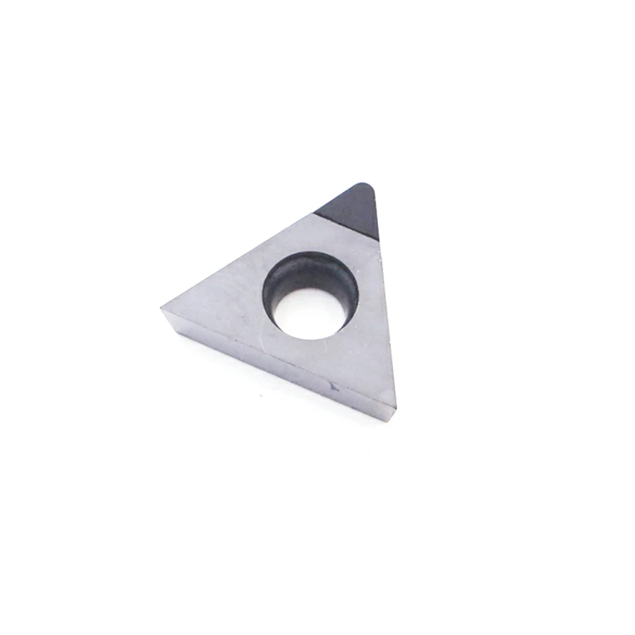 Cortador de diamante de hoja de alta dureza, herramienta de torno de CNC, TPGH080208 TPGH090204 CBN TCMT110204 TCMT110208 TCMT16T308 PCD