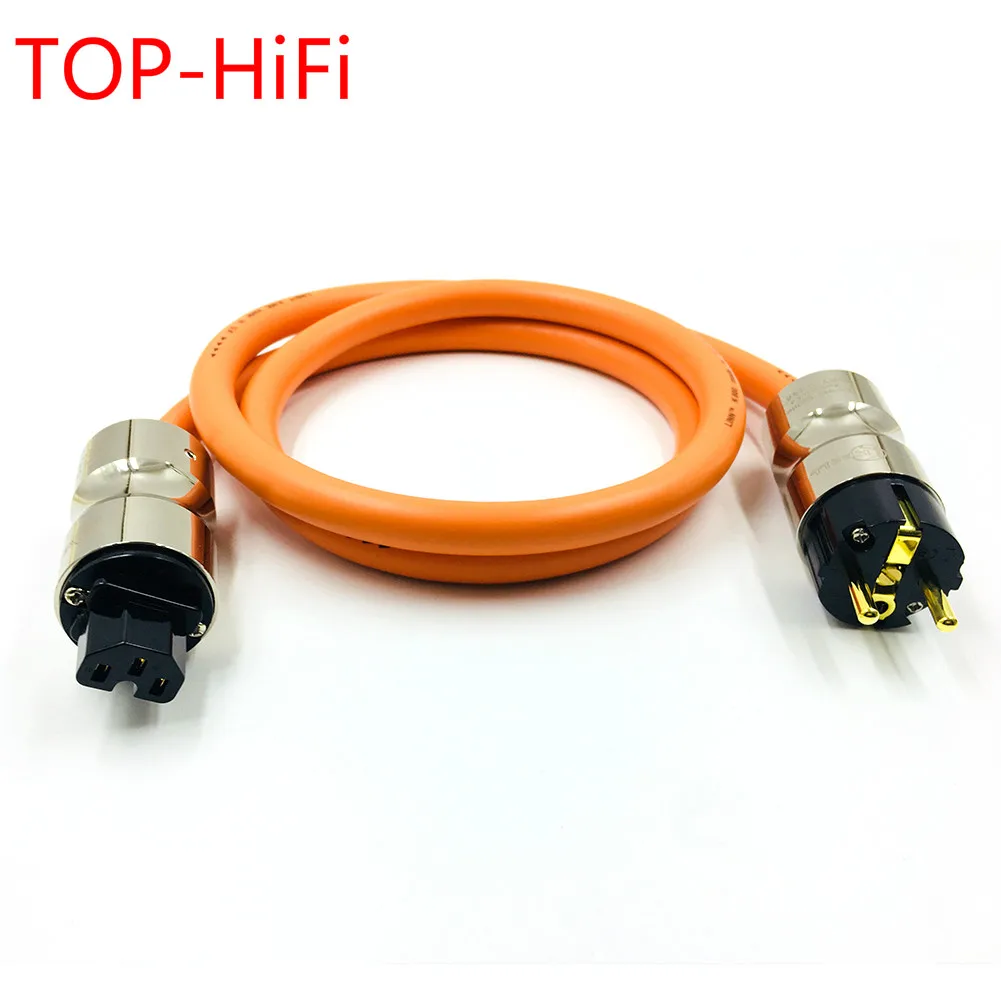 

TOP-HiFi KRELL EU/US Schuko AC power Cable AC Power Cord Cable with LINN K800 5N OFC Pure Copper Cable