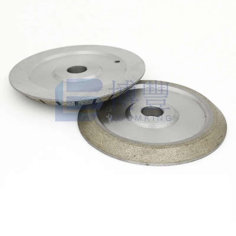 45 degrees diamond wheels 100/150*22-10/12/15/19 mm Grit 80/150/180/240# for glass machine