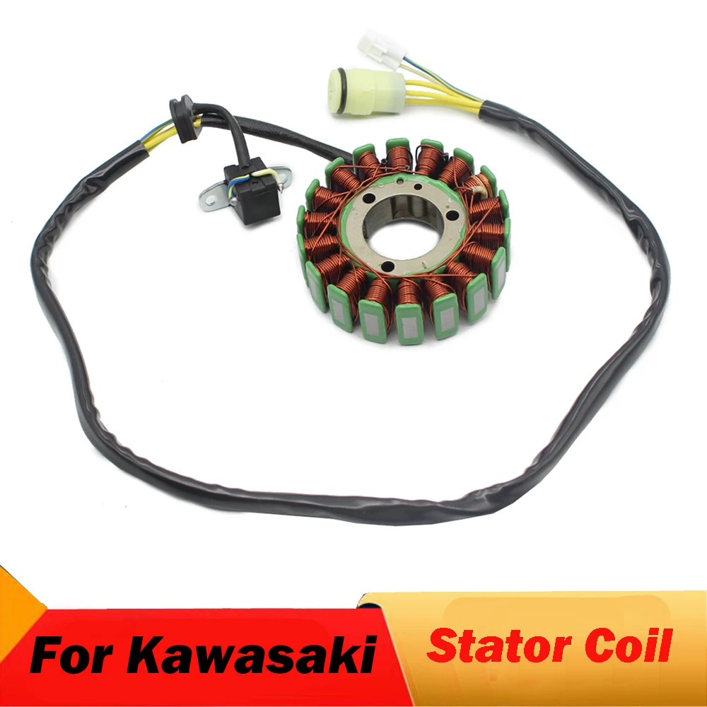 

For Kawasaki KFX450R 2008 2009 2010 2011 2012 2013 2014 21003-0067 Motorcycle Generator Magneto Stator Coil