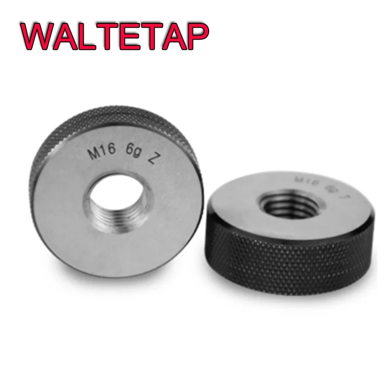 WALTETAP Thread Ring UNC/UNF Standard Gauge/plug Gauge Smooth Plug Gauge  (1*plug gauge and 1*ring gauge) UNC1/2-13 2A T Z