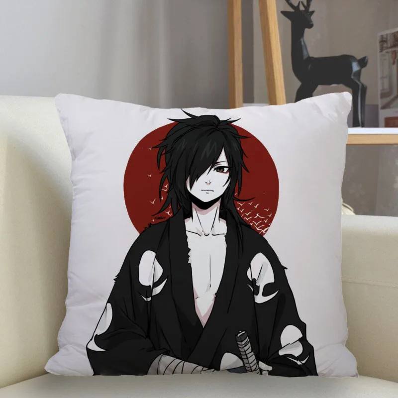 Musife Dororo Pillowcase Custom Square Pillow Cover Case Zipper Pillowcase 35X35,40x40,45x45cm Drop Shipping