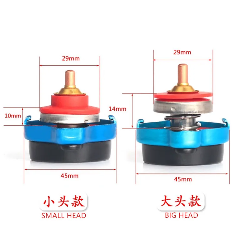 オートバイと車のラジエーターキャップ,spsldサーマルタンクカバー,ユーティリティセーフ付き水温計,0.9 bar/1.1 bar/1.3 bar