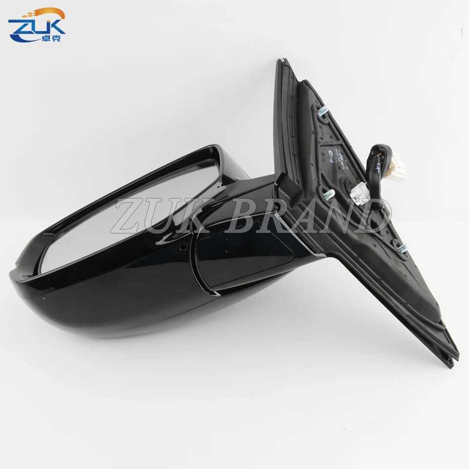 ZUK 8-PINS With Heated Turn Singal Electric Folding Functions Rearview Side Mirror Assy For HONDA ACCORD 2014 2015 2016 2017