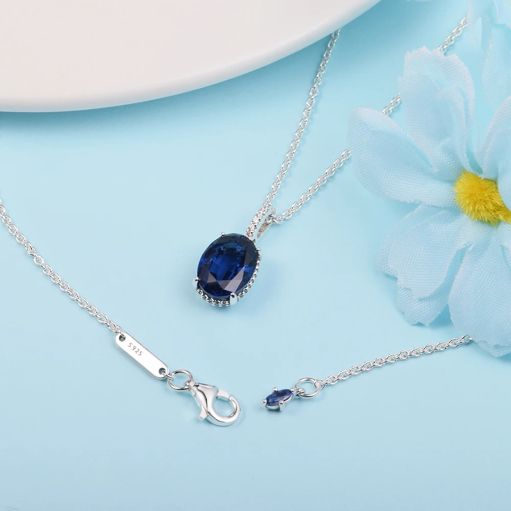 

Ожерелье с подвеской в виде рождественского Ореола, серебряная цепочка для женщин, изготовление ювелирных изделий, подходят для оригинальных подвесок, День матери