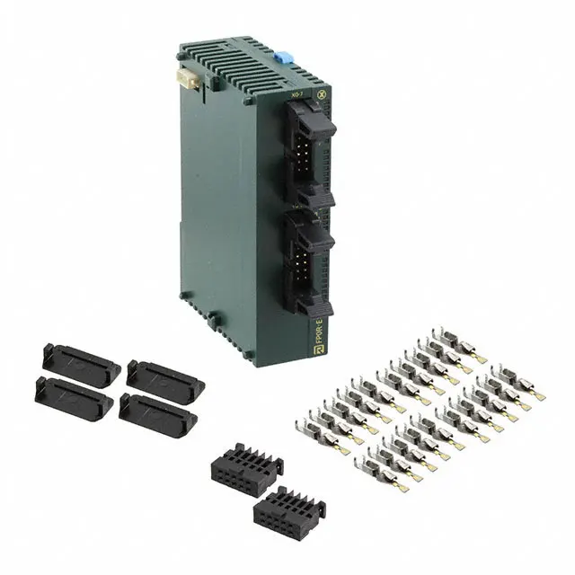 AFP0RE16T FP0R-E16T expansion, 8IN/8OUT trans. NPN, 2x10-pin socket board (MIL-C-83503), 24VDC