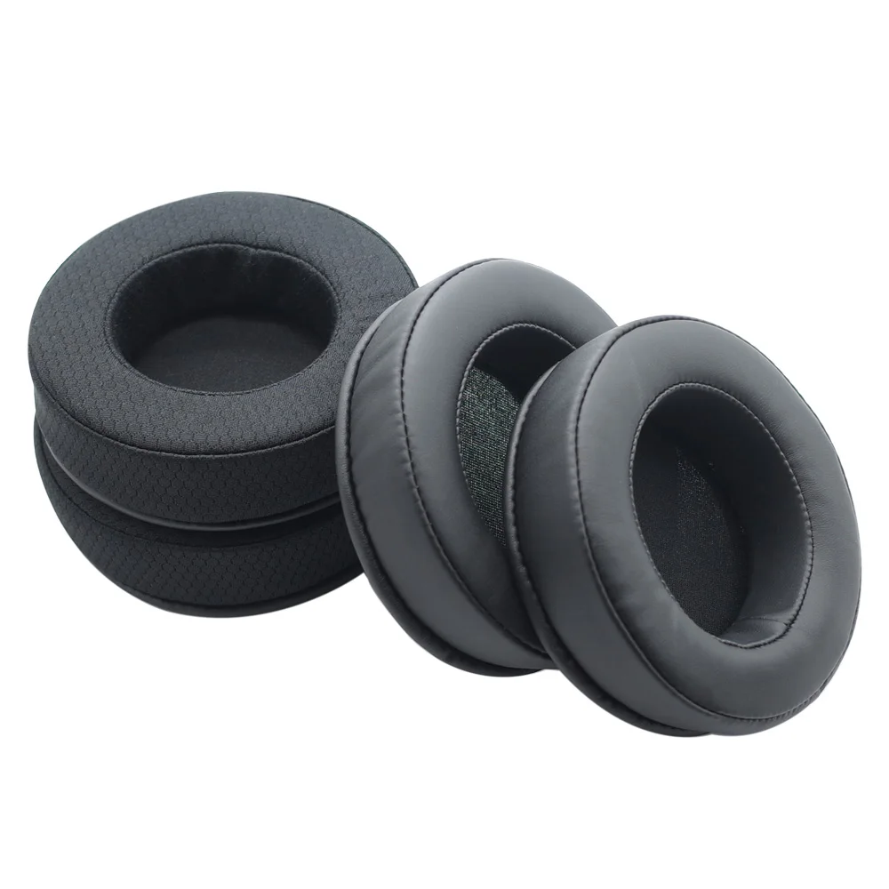 Earphone Accessories Repair Parts Ear Pads for Xiberia V2 Headphones Mesh PU Leather Earpads Cushion