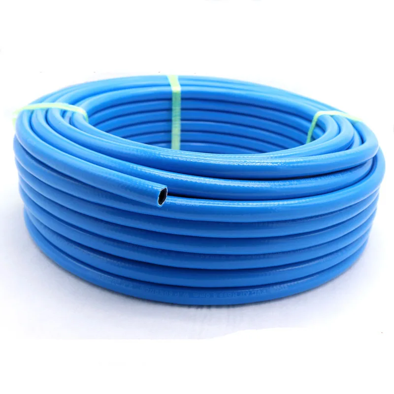 1/3/5M 8mm x 14mm 60 Bar High Blow Up Pressure Industrial Gas Welding tubing Braided Rubber Oxygen-acetylene Air Hose Red Blue