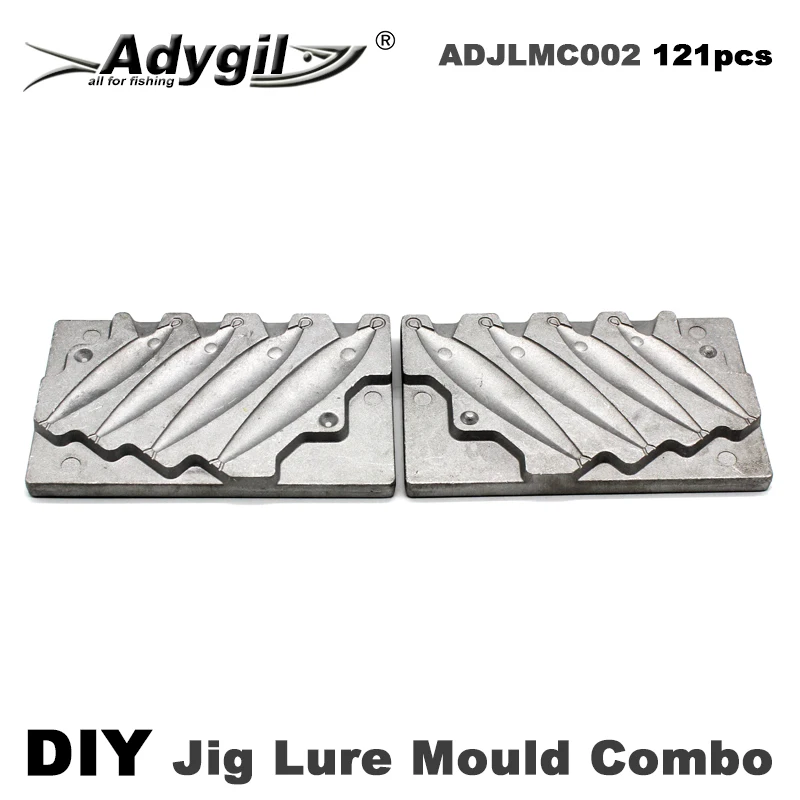 Adygil DIY Fishing 121pcs Jig Lure Mould Combo 45g 60g 80g 100g 4 Cavities - AliExpress 18 Adygil DIY Fishing 121pcs Jig Lure Mould Combo 45g 60g 80g 100g 4 Cavities - AliExpress 18