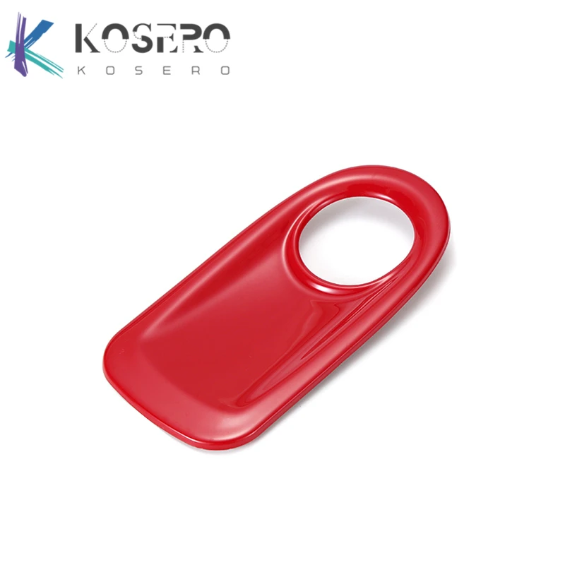Car Interior Glove Box Handle Cover Sticker Decoration Strip For Mercedes Smart 453 Fortwo Forfour Car Styling Accessories view 5