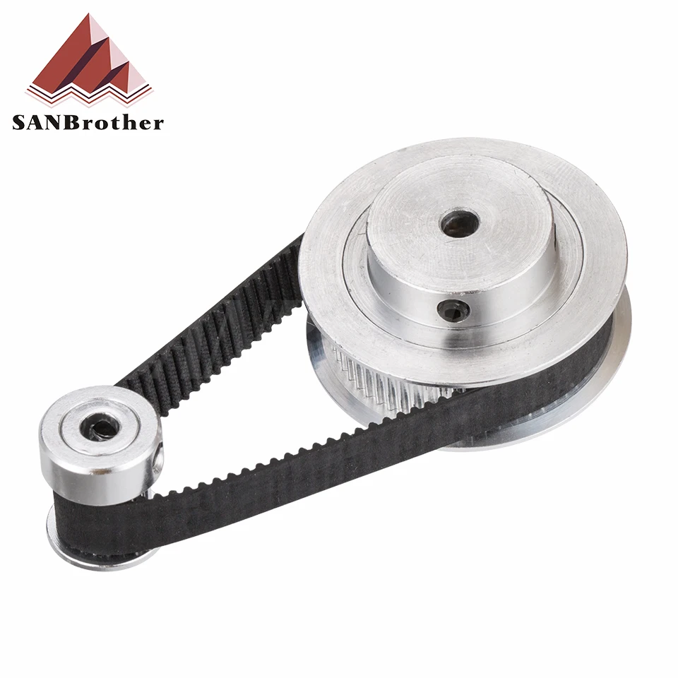 Timing Belt Pulley GT2 60teeth 20teeth Reduction 3:1/1:3 3D printer accessories belt width 10mm Bore 5mm 8mm 10mm.