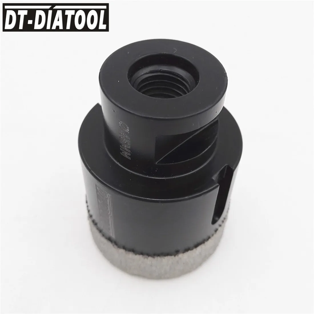 DT-DIATOOL 4 قطعة M14 موضوع الجافة الماس الحفر الأساسية بت هول المنشار للسيراميك بلاط لقم الجرانيت الرخام الحفر بت