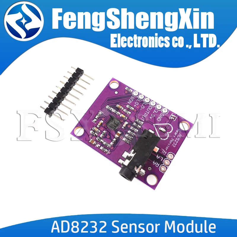 AD8232 Single Lead Heart Rate Monitor ECG Developemt Board Module for Arduino Compatible Diy Kit Electronic PCB Board Module