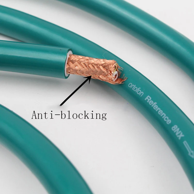 Hi-End Ortofon 8N Copper Audio Interconnect Cable Bulk Audio RCA XLR Cable for HiFi line wire