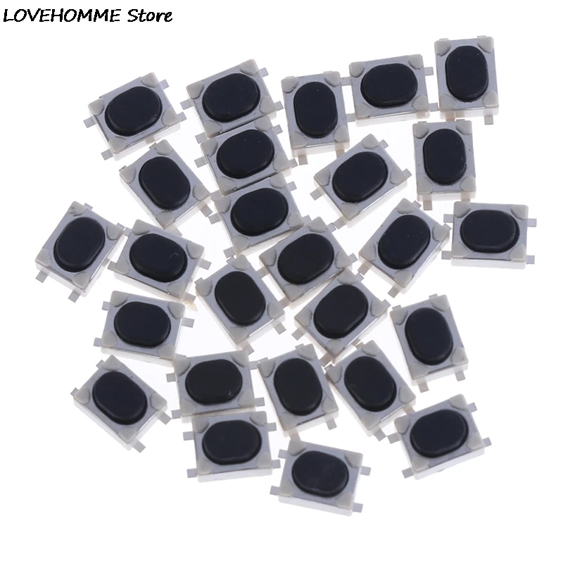 20PCS 3*4*2.5mm SMD Tact Switch 4 Pin Touch Micro Switch Push Button Switches