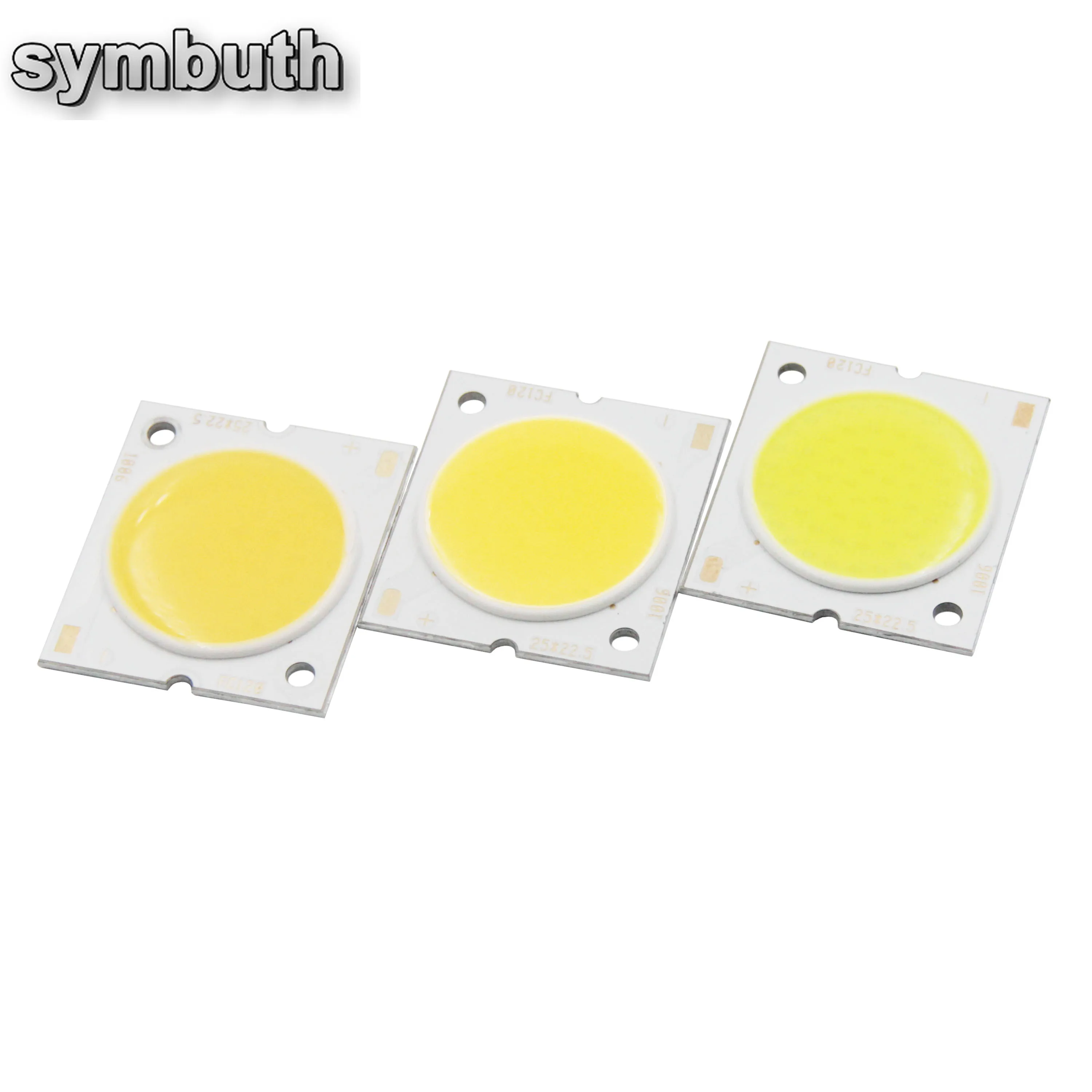 5pcs Led Cob Light Source 25x23mm 20W DC 30V-33V 600mA Cold Warm Natural White for Down Track Lamp Led Diode Bulb