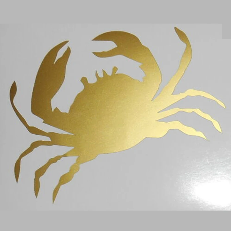 1 pcs 4 pcs or 6 pcs Crab Tile, Wall, Window Bathroom Sea Life Stickers / Decals 20 Colours Choose