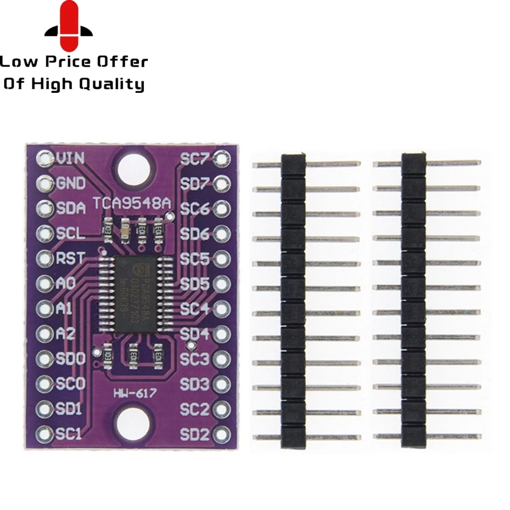 1PCS SM New TCA9548A 1-to-8 I2C 8 -way multi-channel expansion board IIC module development board TCA9548 8 Channel