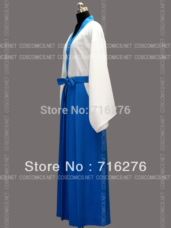 Custom Made Sliver Soul Cosplay Shimura Shinpachi Kimono Costume,Any size