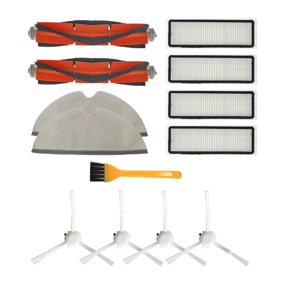 Xiaomi mijia 1c 1t stytj01zhm dreame f9ロボット掃除機,モップ,クリーニングツール用のメインブラシとサイドブラシ,hepaフィルター