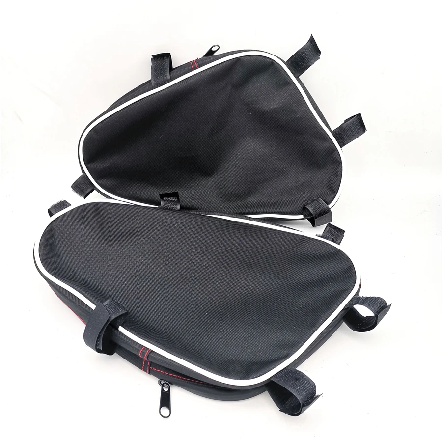 

2PCS Motorcycle Crash Bar Tool Bag Pack Waterproof For Suzuki Vstrom 650 1000 DL