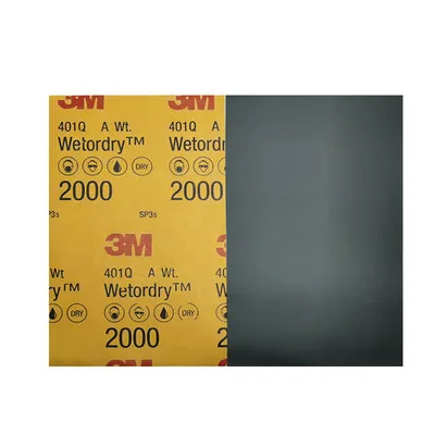 ورق رقي مقاوم للماء ، ورق صنفرة مقاوم للماء ، 3 ، 401Q ، من من من من من شجر ، x 9 ، من من شجر الكاشطة ، 20 #4