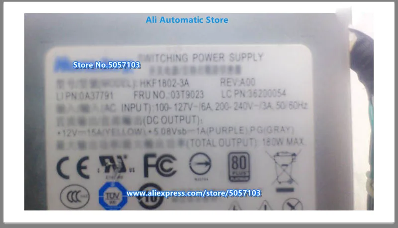 S560 S590 S710 S720 S770 Power Supply HKF1802-3A PS-2181-01 APA004