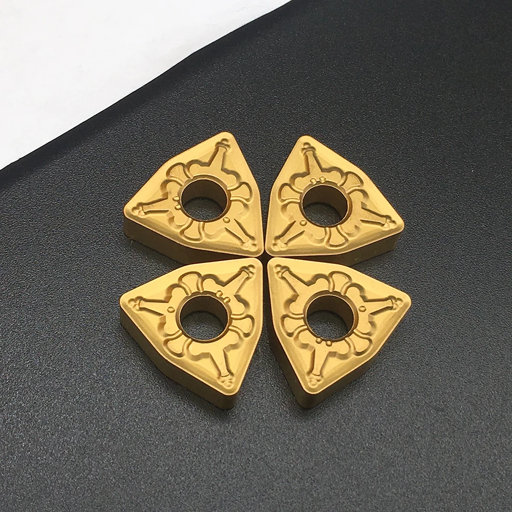 10PCS WNMG080412 TM FT4025 ชิ้นส่วนเหล็ก Accesorios De Torneria เครื่องมืออุปกรณ์เสริมสำหรับเครื่องมือคาร์ไบด์แทรก