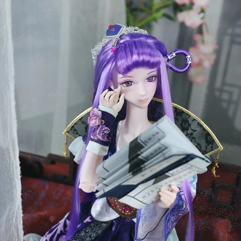 Dream Fairy 1/3 BJD Doll Customized Makeup Anime Characters Style 62CM Ball Jointed Dolls Full Set SD Doll for Girls