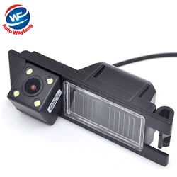 For Opel Astra H J Corsa Meriva Vectra Zafira Insignia FIAT Grande Buick Regal Car CCD NIGHT 4LED Backup Rear View Camera