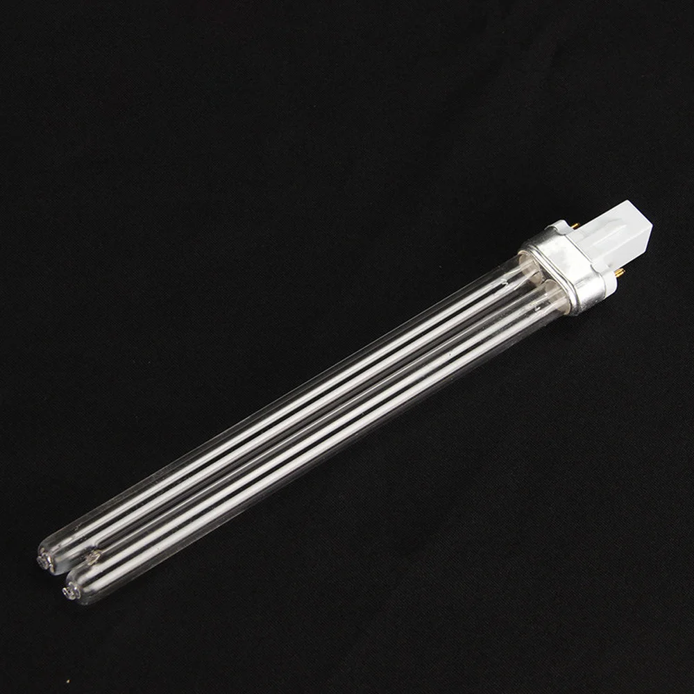 Replace UV Sterilizer Light Tube Watts 2-pin G23 Base Linear Twin Tube UV-C Germicidal Ultraviolet Light Bulb