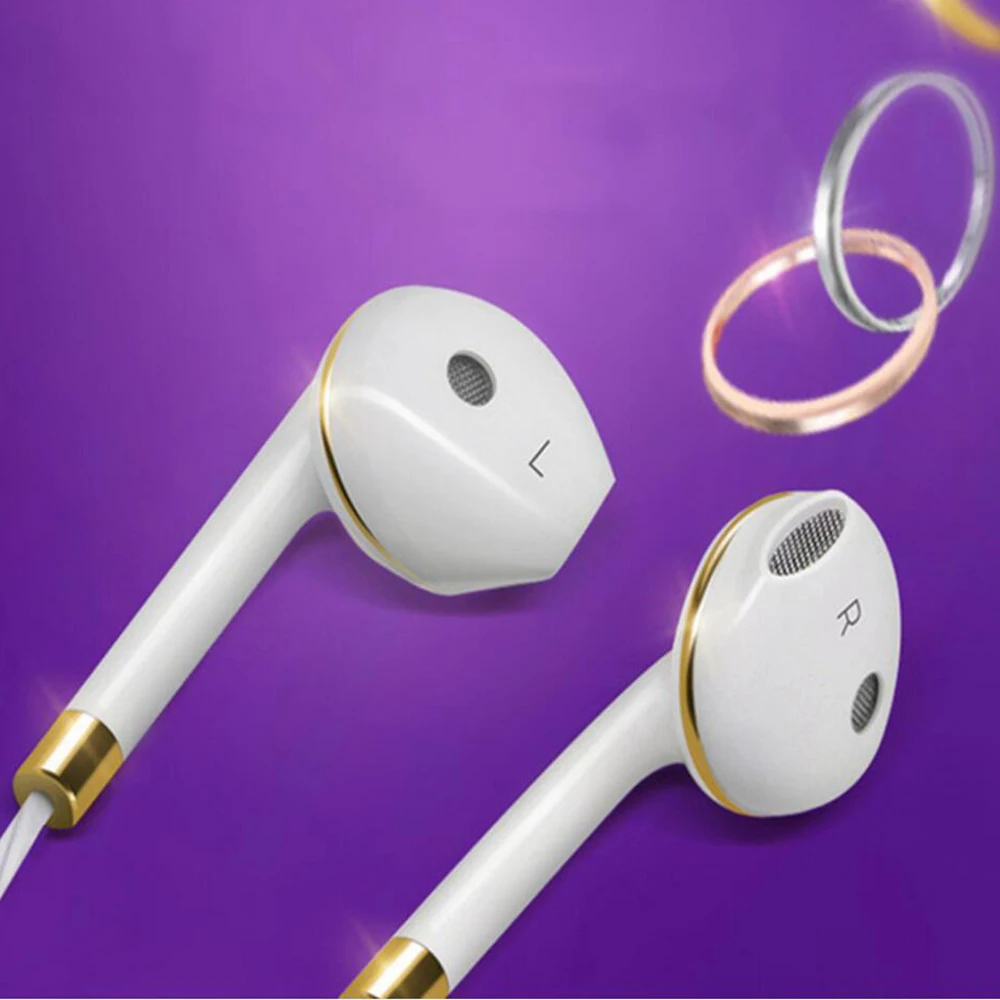 New earphones For apple Xiaomi Earpod with mic earphone earbuds For iphone 6 4 5s Samsung fone de ouvido auriculares headset