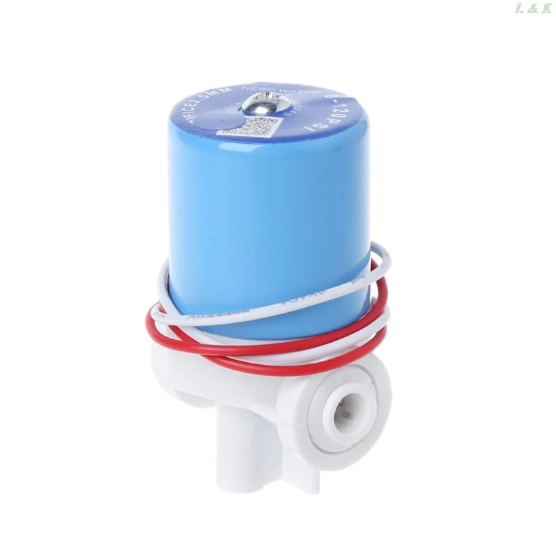Électrovanne d'entrée d'eau domestique | À connexion rapide, 1/4 "pièces pour machines à eau Pure