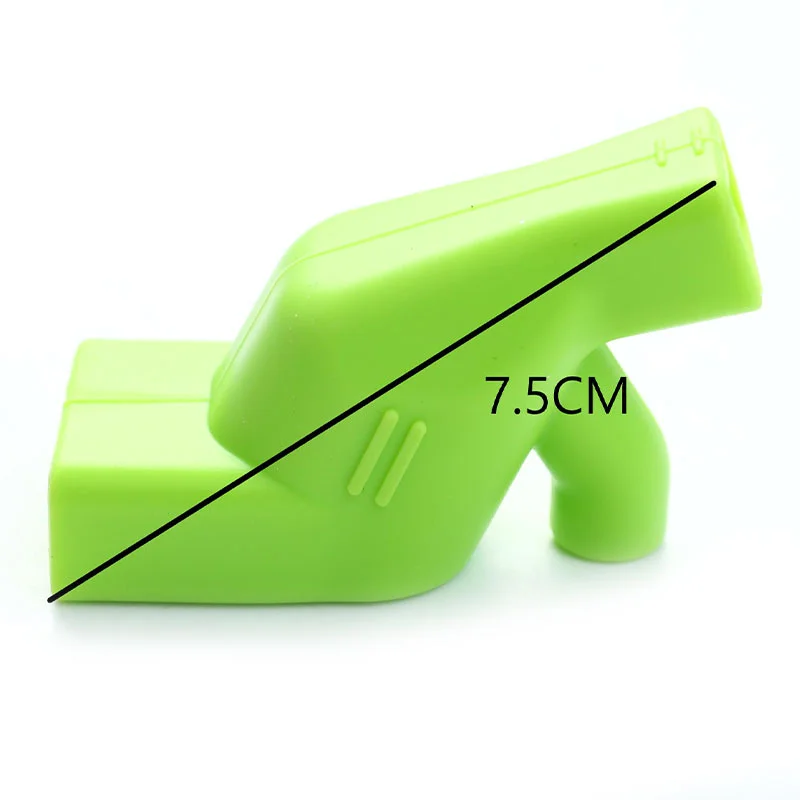 Estensori del rubinetto del lavandino di estensione del rubinetto dell'acqua del Silicone elastico dispositivo di lavaggio dei bambini estensore della guida del rubinetto del lavandino della cucina del bagno