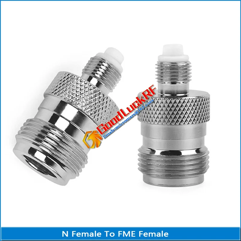4X Pcs Kit Set N Naar Fme Male & Female Plug Kabel Rf Connector Socket Rechte Vernikkeld Messing Coaxiale N-Fme Rf Adapters
