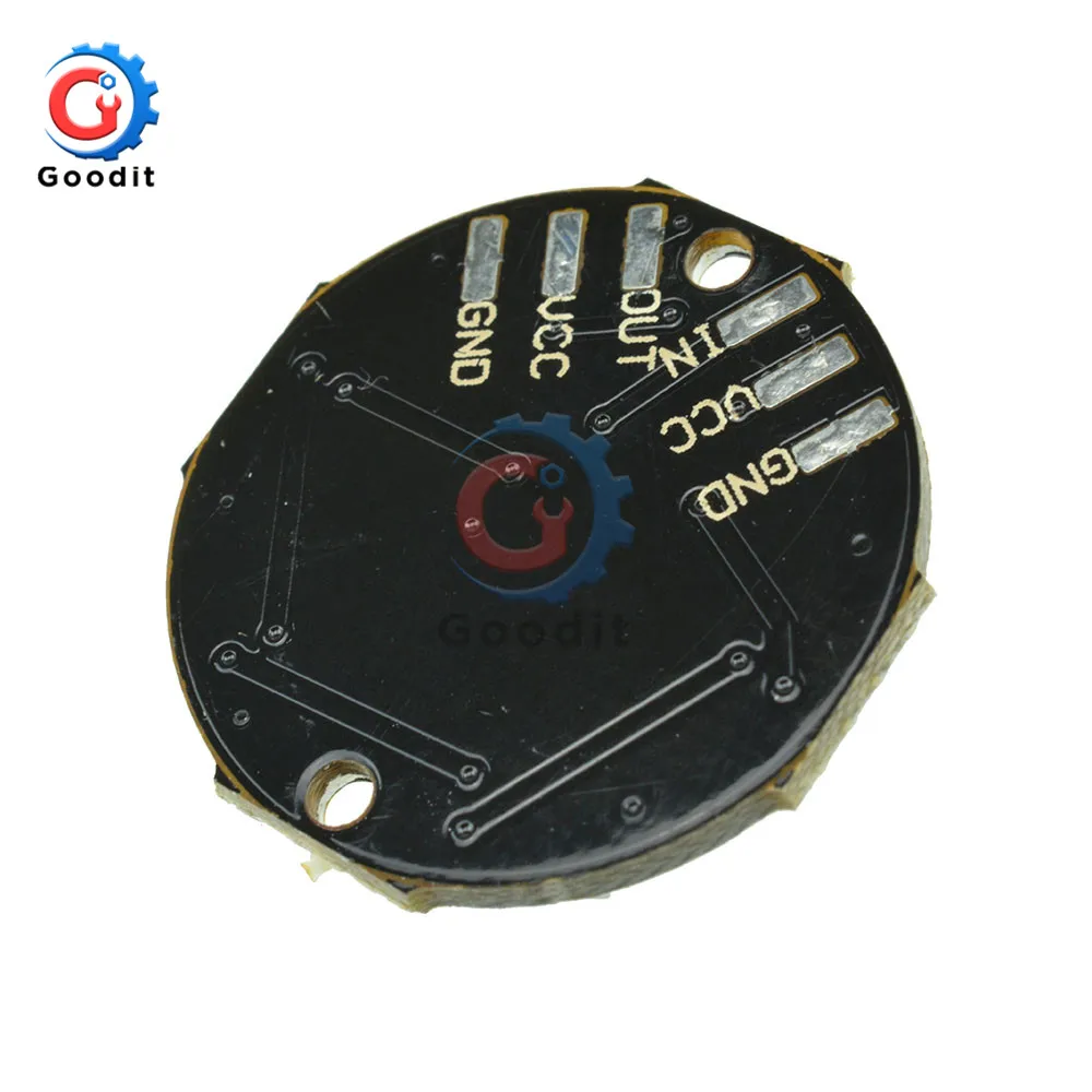 WS2812 7-Bit 7 Bits LED 5050 RGB LED Ring Lamp Light with Integrated Drivers For Arduino Reverse Polarity Protection IC Control