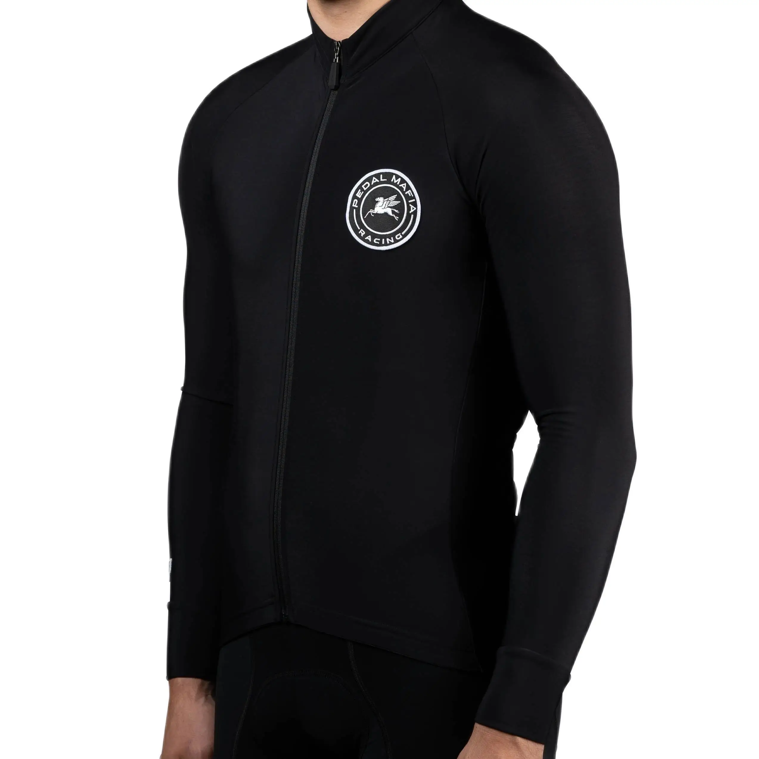 PEDAL MAFIA Racing Cycle Wear Men Thermal Fleece Long Sleeve Warm Jackets Maillot Ciclismo Go Pro clothing MTB Road Bike Apparel