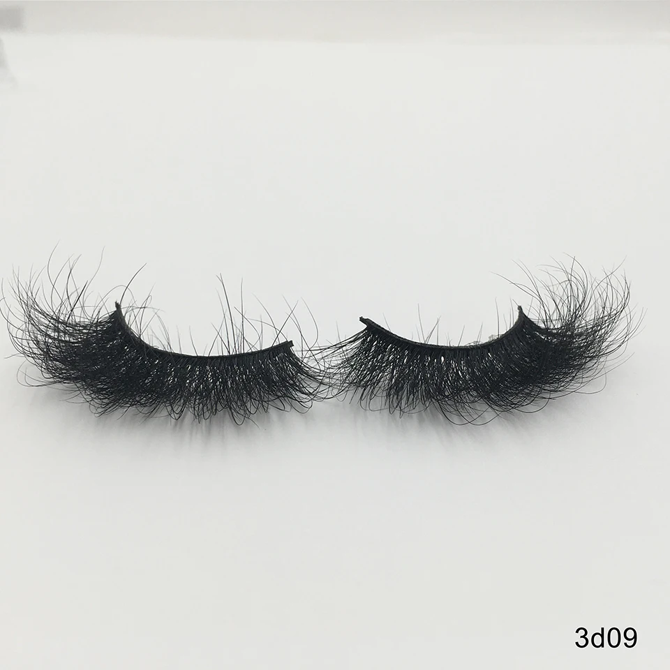 RED SIREN 5-50 pairs Fluffy Lashes 25mm 3d Mink Lashes Wholesale In Bulk Dramatic Long Natural Eyelashes Makeup Mink Eyelashes