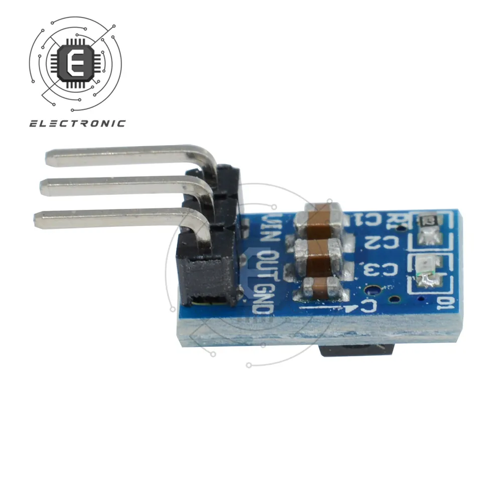 1PCS DC4.2 V-10 V to 5V 3.3V DC-DC Step-down Power Supply Boost Step-Down Module AMS1117 LDO800MA Voltage Converter