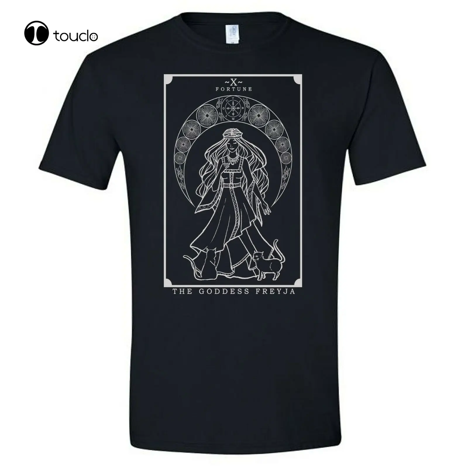 Freya Tarot Card Shirt Norse Pagan Witch Goddess Freyja Witchcraft Wiccan Gift