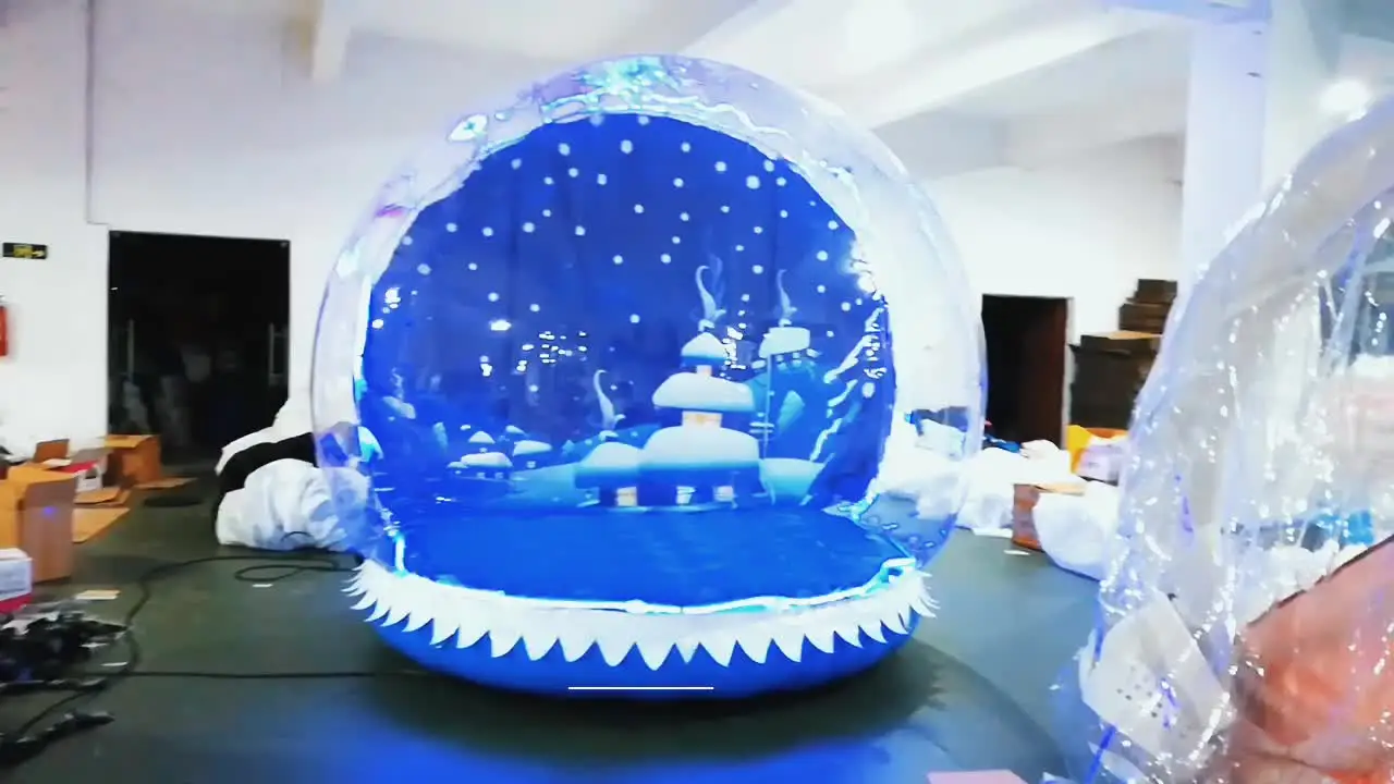 

Free Shipping Free Fan Inflatable Snow Globe For Christmas Yard 2m,3m,4m Halloween Snow Globe Photo Booth Clear Bubble Dome Hot