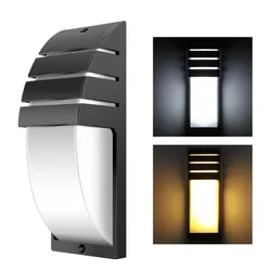 12W LED Wall Light Outdoor Waterproof IP65 Porch Garden Wall Lamp Sconce Balcony Terrace Decoration Lighting Lamp