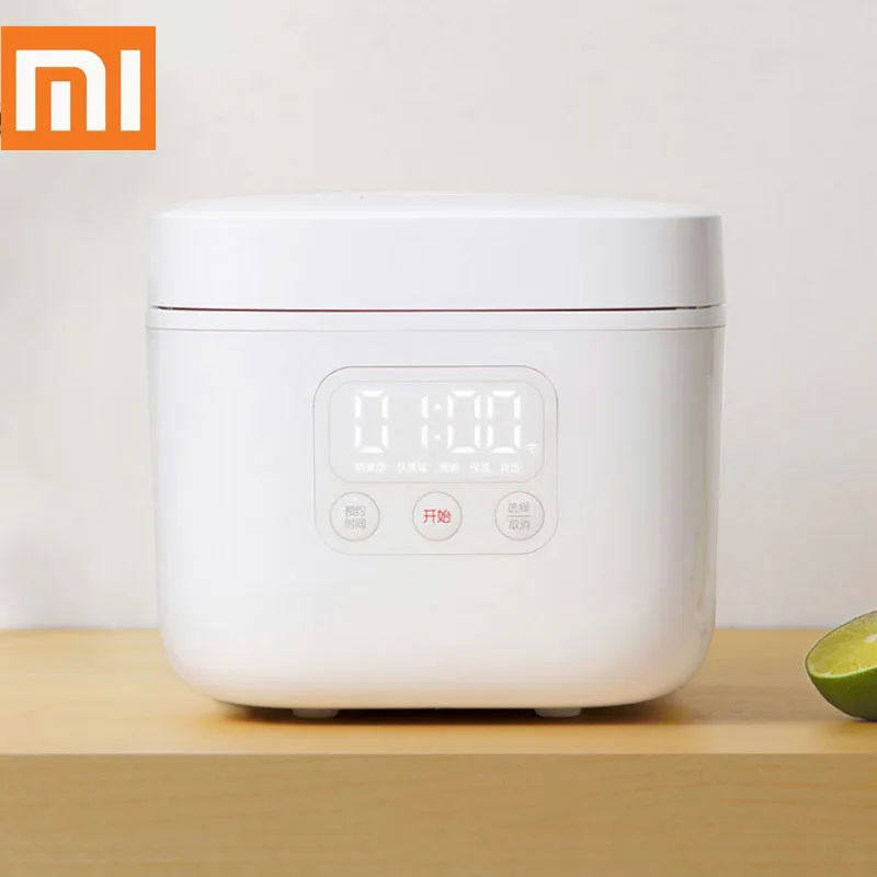 Hot XIAOMI MIJIA Mini Electric Rice Cooker Intelligent Automatic Household Kitchen Cooker 1-2 Person Small Electric Rice Cookers